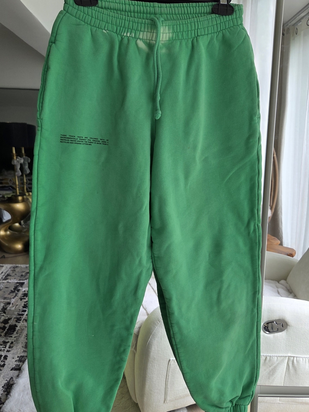 Pangaia Bright Green Jogger Sweatpants